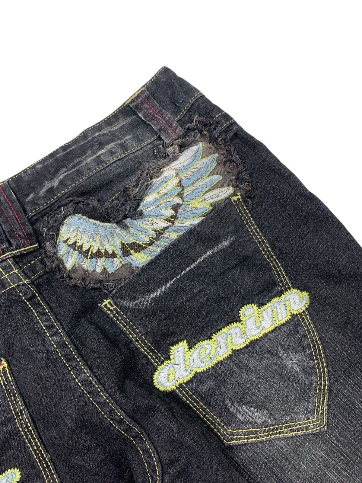 Tornado Mart Aspect Jeans - Wing Flare Jeans Pants Size US 32 / EU 48 - 8 Thumbnail