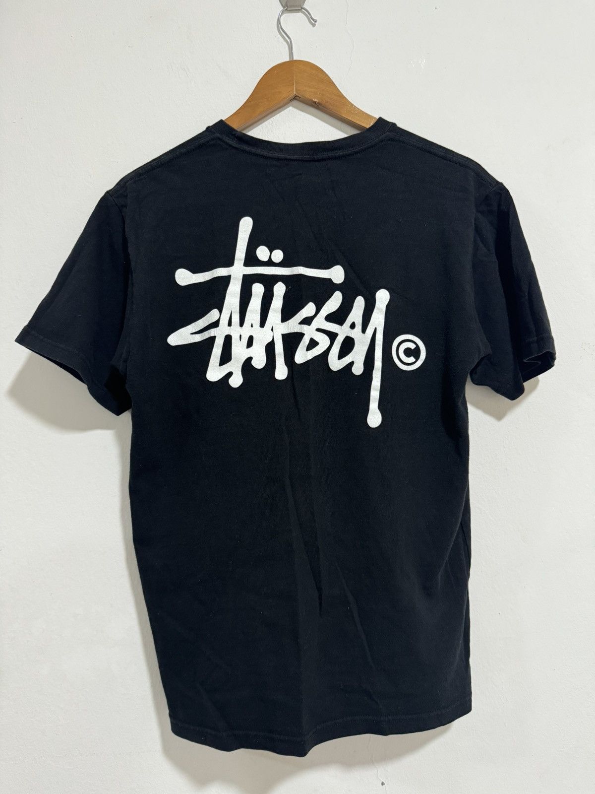 Stussy × Vintage Vintage Stussy Big Logo tee Size US M / EU 48-50 / 2 - 1 Thumbnail