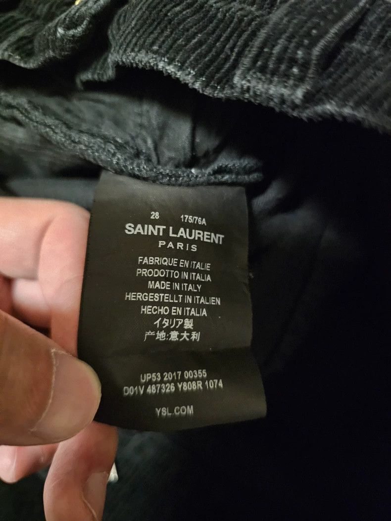 Saint Laurent Paris Saint Laurent Paris Corduroy Jeans 2505-Nextarrow Size US 28 / EU 44 - 5 Thumbnail