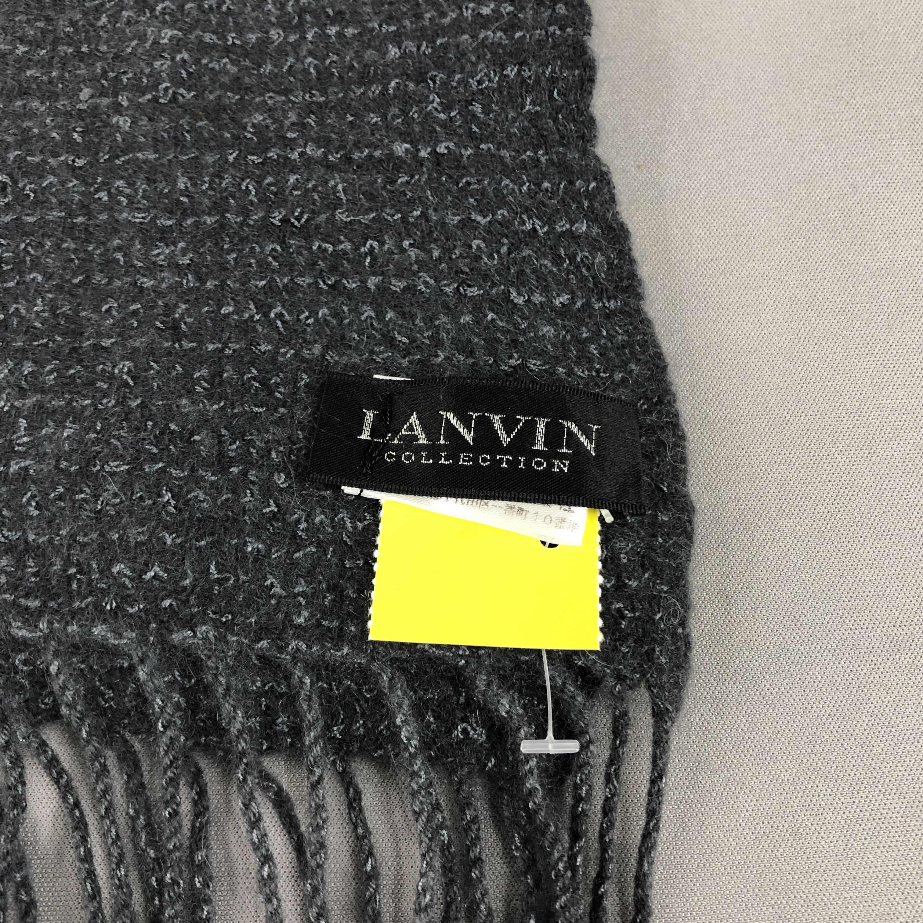 Lanvin × Vintage Vintage Lanvin Scarf / Muffler / Neckwear Size ONE SIZE - 6 Thumbnail