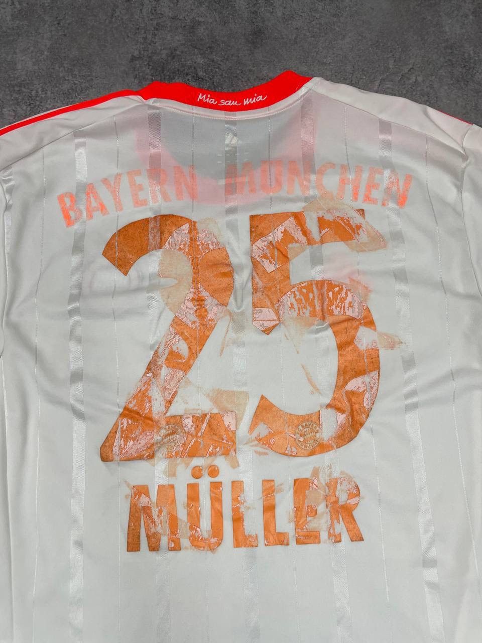 Adidas Muller #25 Adidas Bayern Munich Men Football Shirt Jersey Size US L / EU 52-54 / 3 - 7 Thumbnail