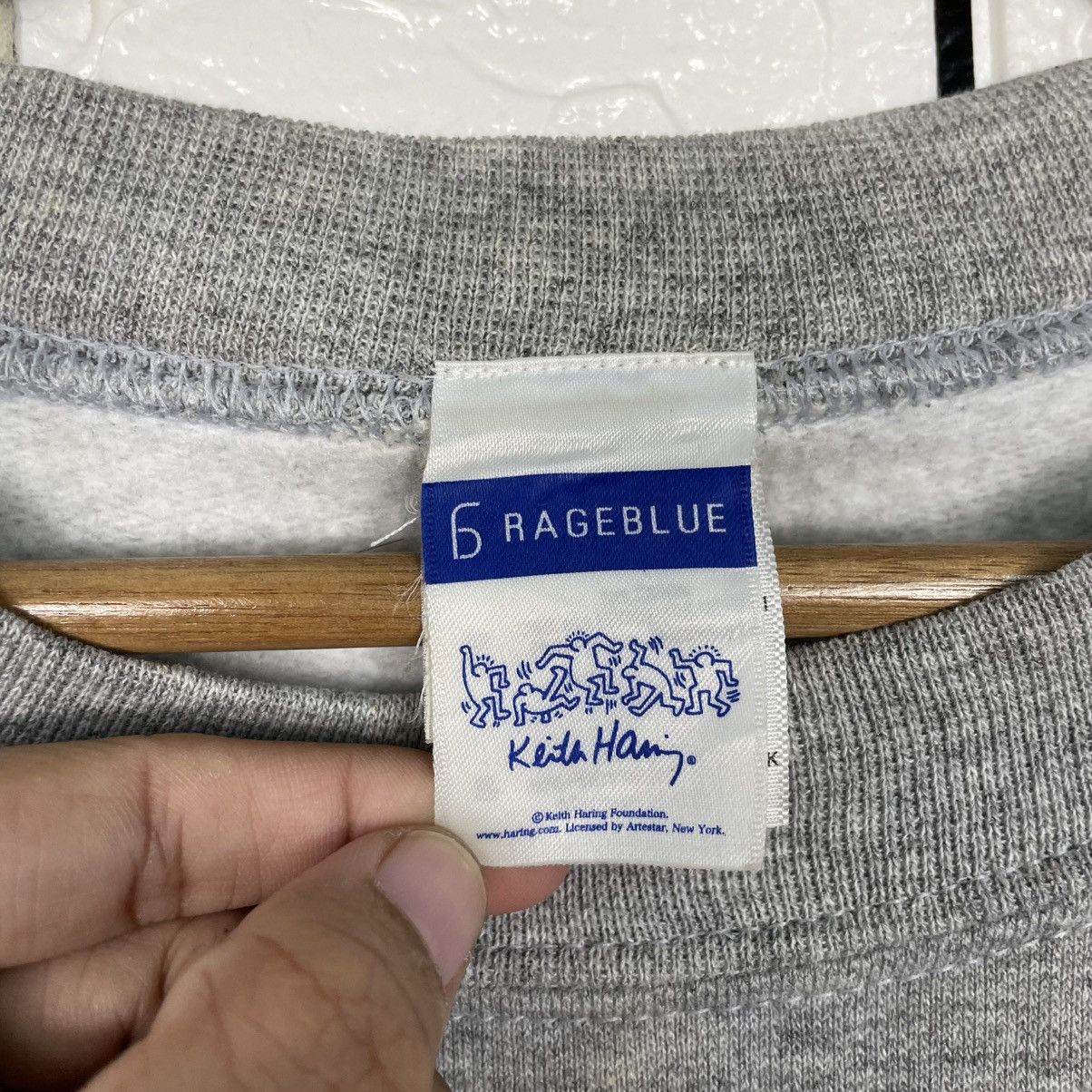 RAGEBLUE Rage Blue x Keith Haring Crewneck Sweatshirt Size US S / EU 44-46 / 1 - 11 Thumbnail