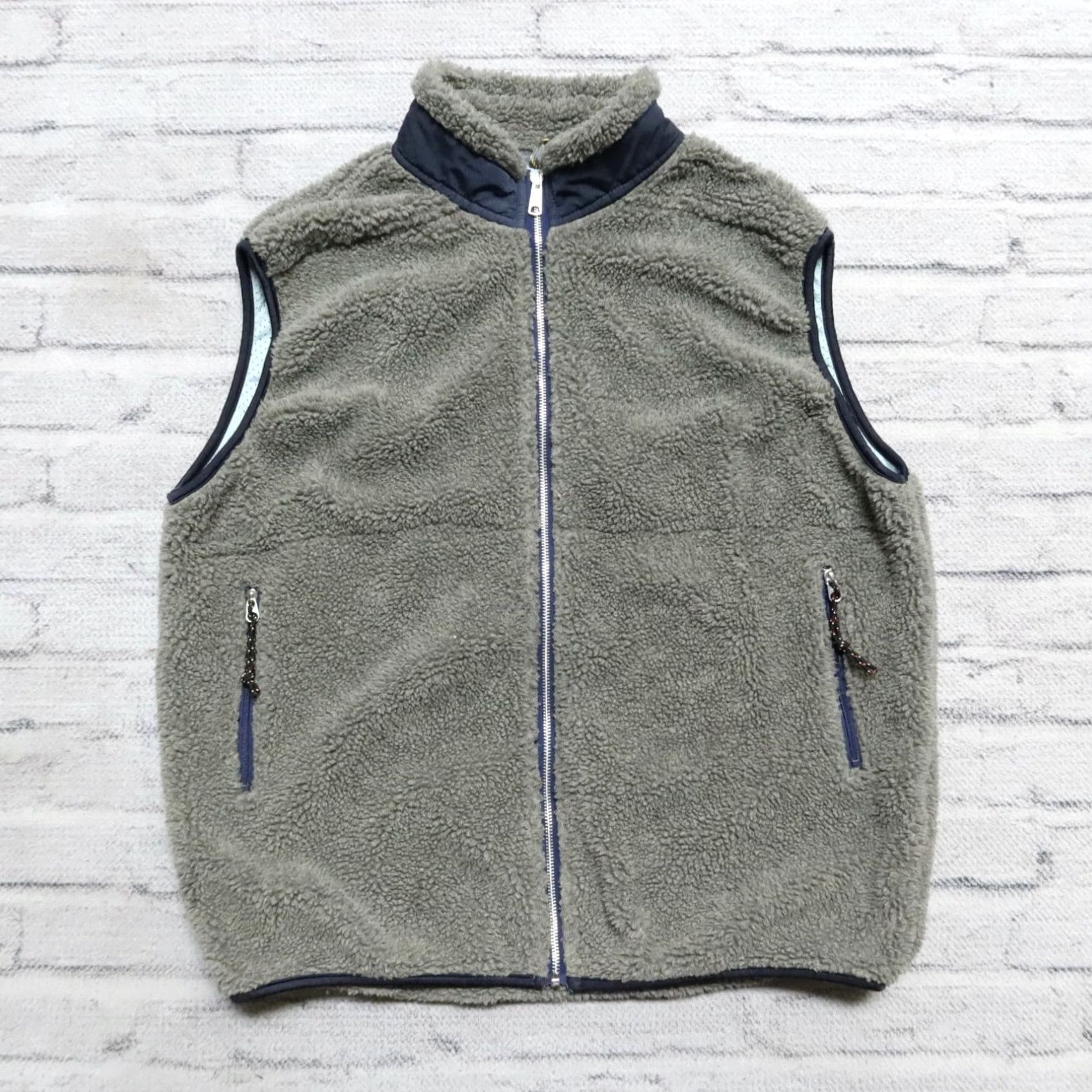 Vintage Oregonian Outfitters Pile Fleece Vest Mens L Grey Size US L / EU 52-54 / 3 - 2 Thumbnail
