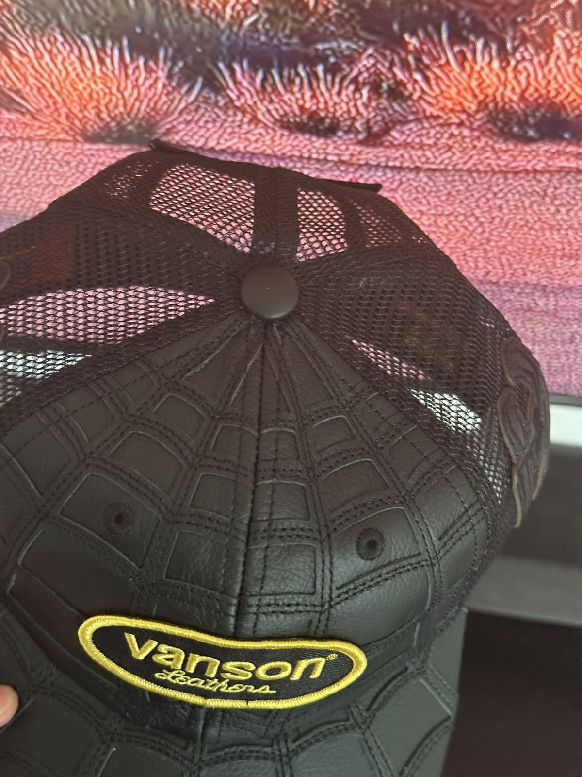 Supreme × Vanson Leathers Supreme Vanson Leathers SpiderMan Mesh Back 5-Panel Hat Size ONE SIZE - 13 Thumbnail