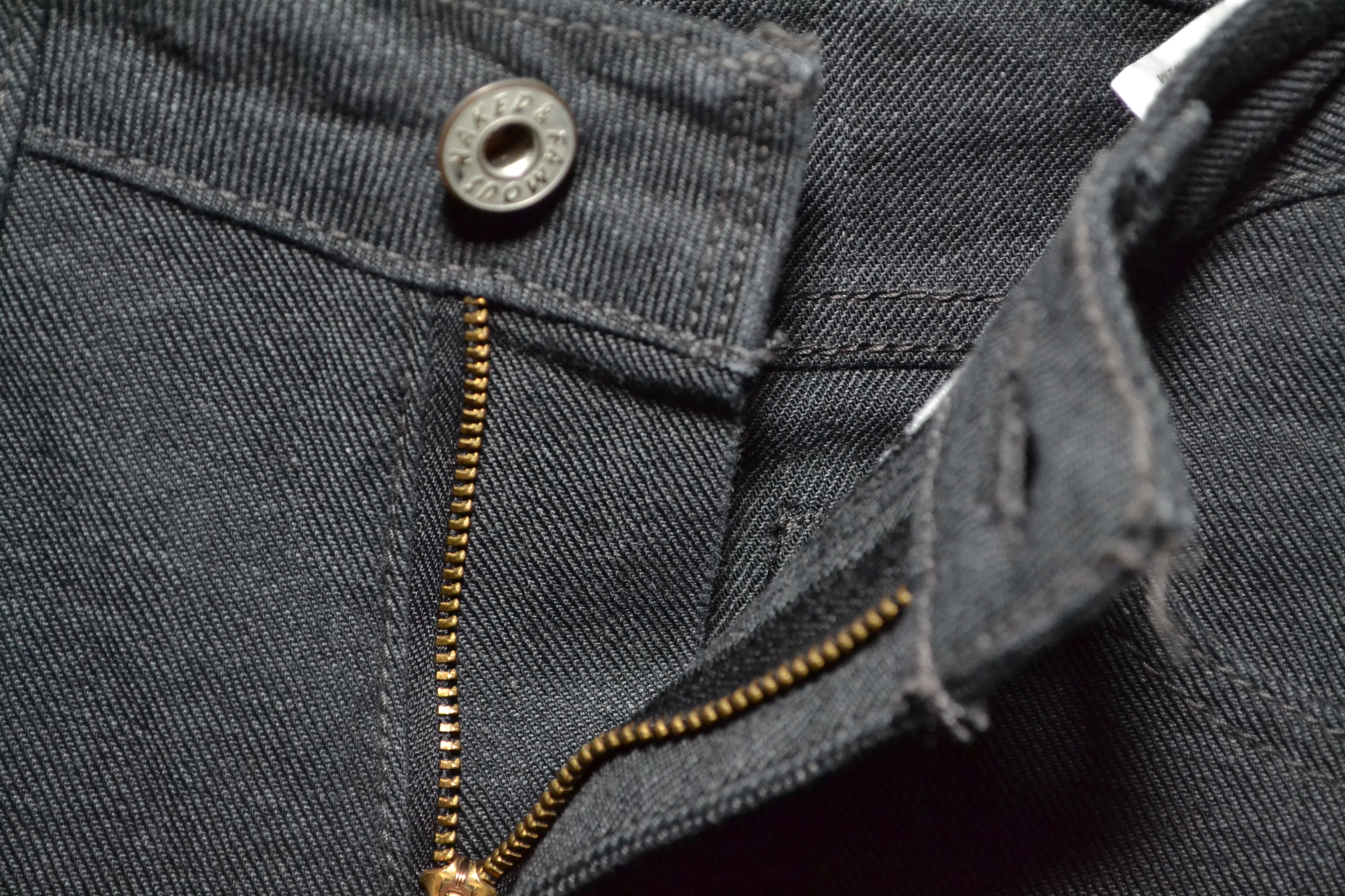 Naked & Famous Naked & Famous Charcoal Stretch Gray 29 Skinny Guy Jeans Size US 29 - 6 Thumbnail