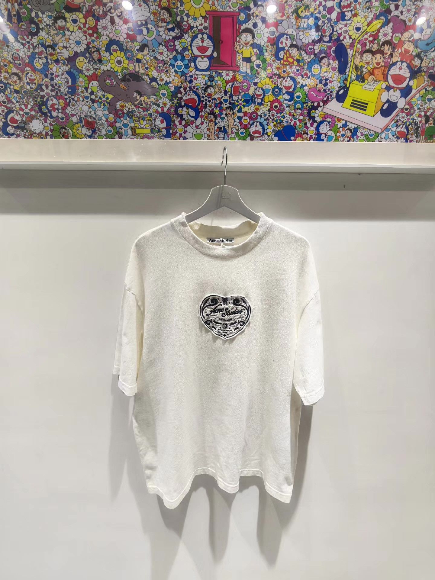 Acne Studios Acne Studios 25FW New Heart Patch PrintShort Sleeve Tee Q15 Size US S / EU 44-46 / 1 - 1 Thumbnail