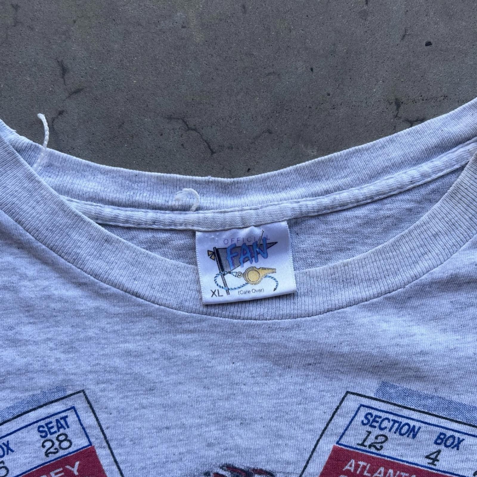 Designer Vintage 1991 World Series Twins vs. Braves Rare Size US L / EU 52-54 / 3 - 4 Thumbnail