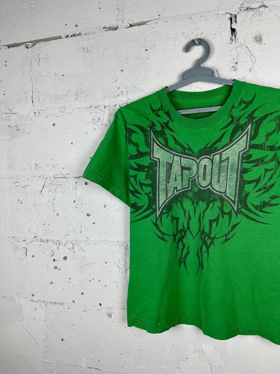 Tapout × Vintage Crazy Y2K Tapout MMA UFC MPS t shirt Cross Wings Size US M / EU 48-50 / 2 - 3 Thumbnail