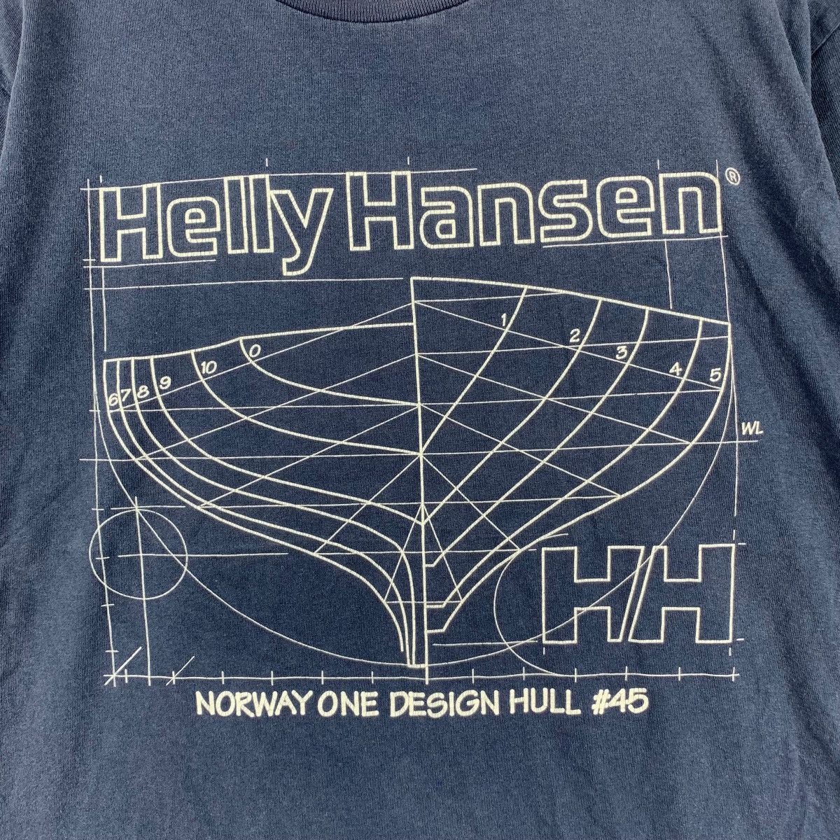 Helly Hansen Vintage HELLY HANSEN TWIN SAILS Norway One Design Tee Shirt Size US M / EU 48-50 / 2 - 5 Thumbnail