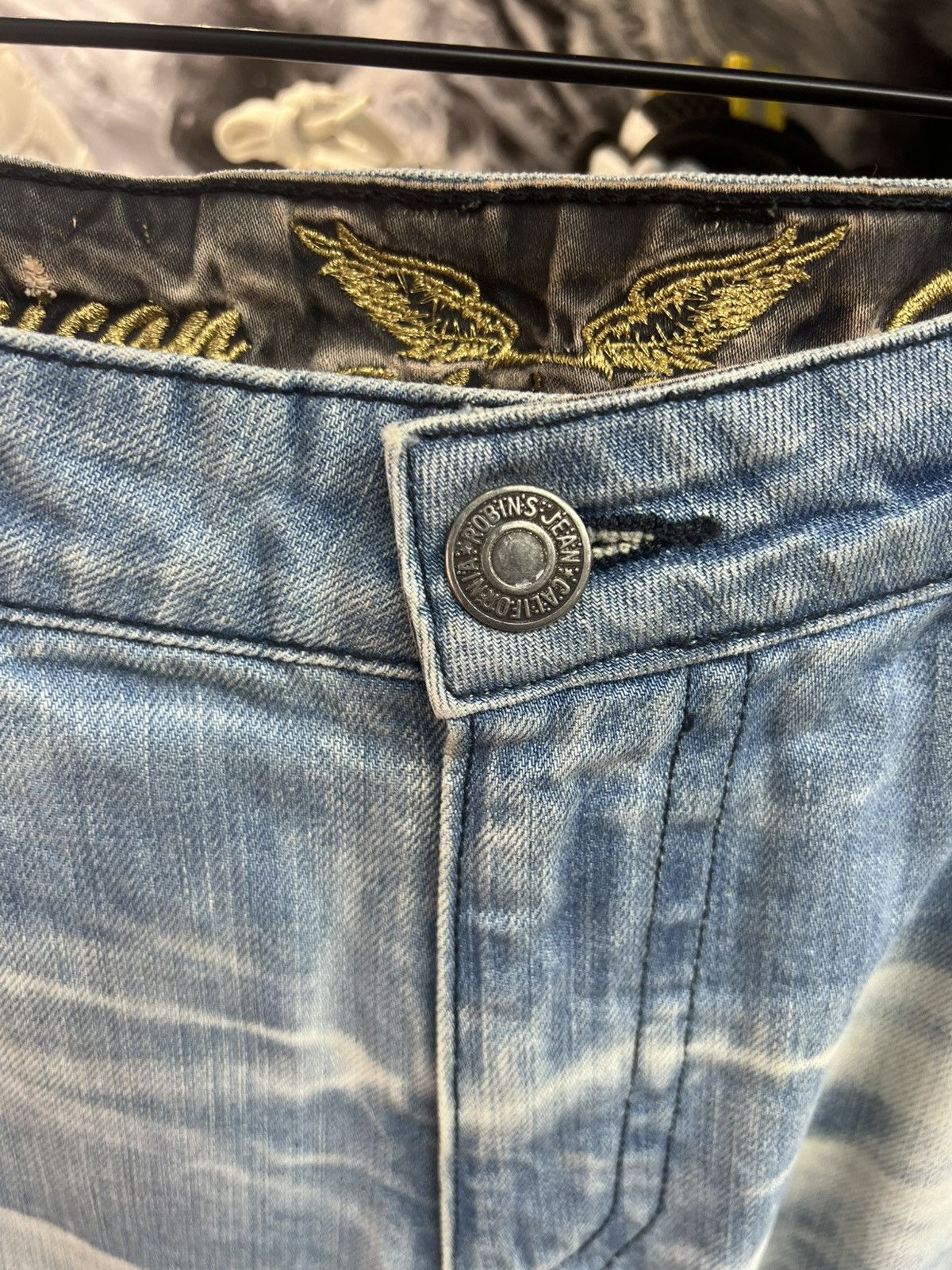 Robins Jeans Robin Blue Denim Jeans Size US 32 / EU 48 - 4 Thumbnail