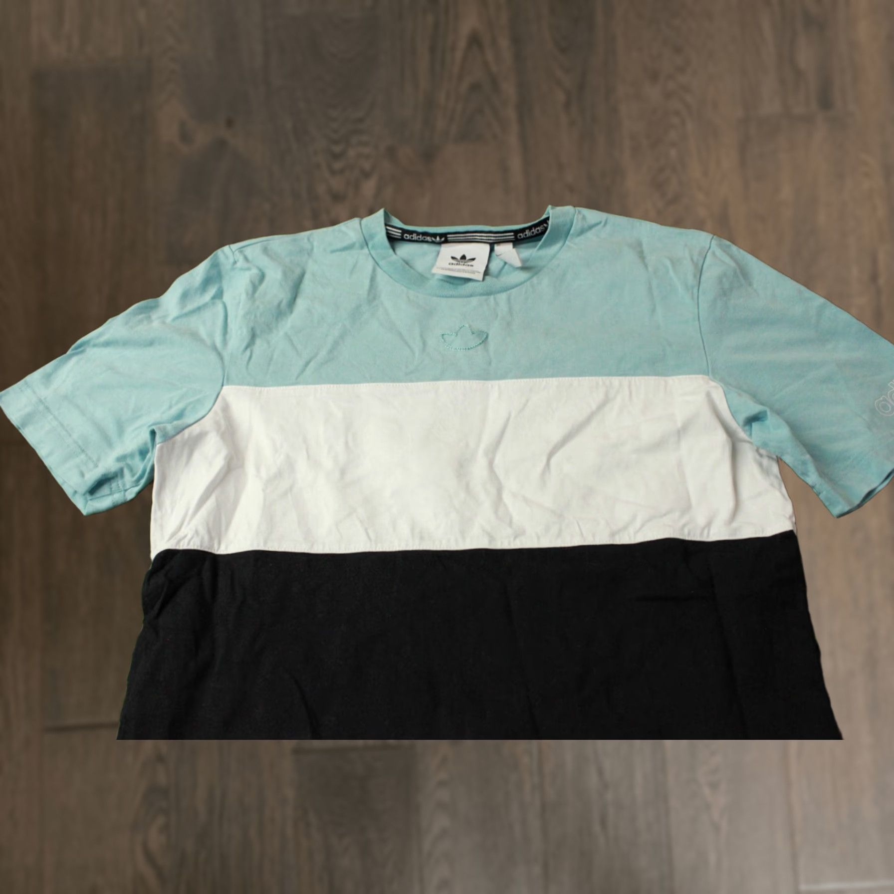 Adidas ADIDAS ORIGINAL T-SHIRT MEN XS COTTON JERSEY SHORT SLEEVE 100% COTTON Mint White Black Logo Basic Tee Summer 2020s Mens XS Size US XS / EU 42 / 0 - 1 Thumbnail