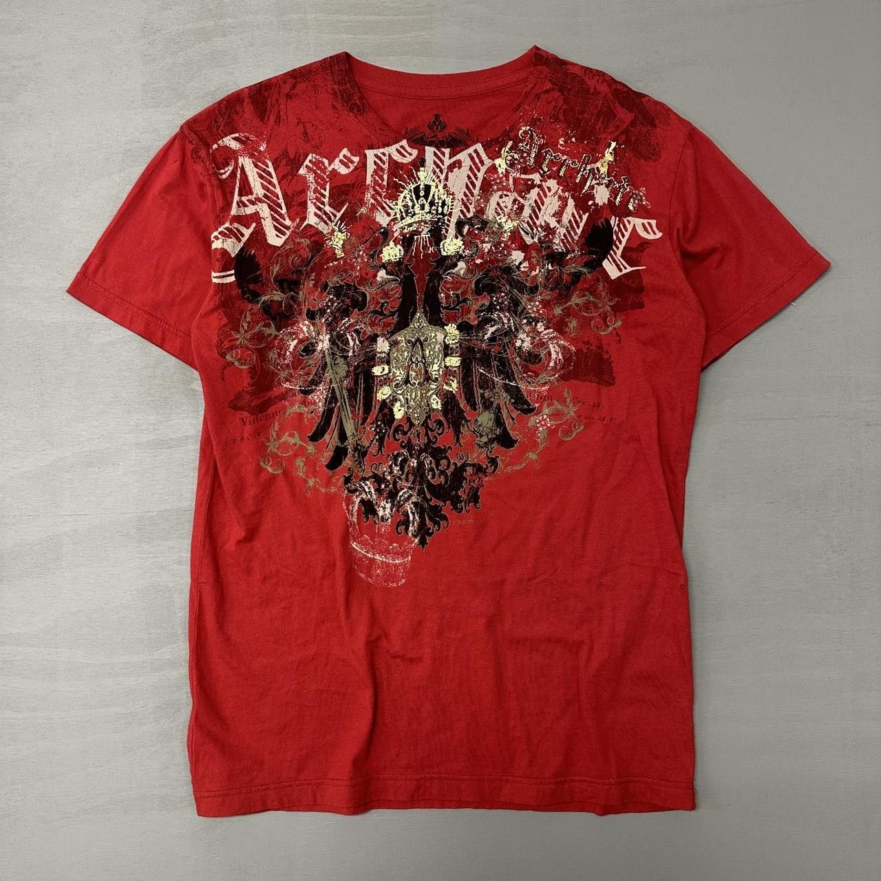 Affliction Y2K Affliction Archaic Crazy Cyber Goth Tee Shirt Large Size US L / EU 52-54 / 3 - 1 Thumbnail