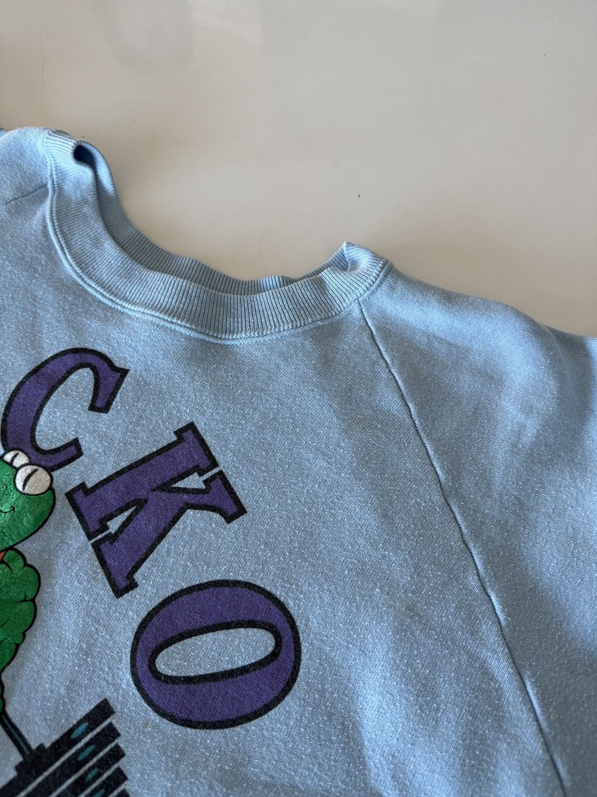 Vintage *RARE* VINTAGE 80s 1987 GECKO GYM HAWAII BODYBUILDING SWEAT Size US XL / EU 56 / 4 - 10 Thumbnail