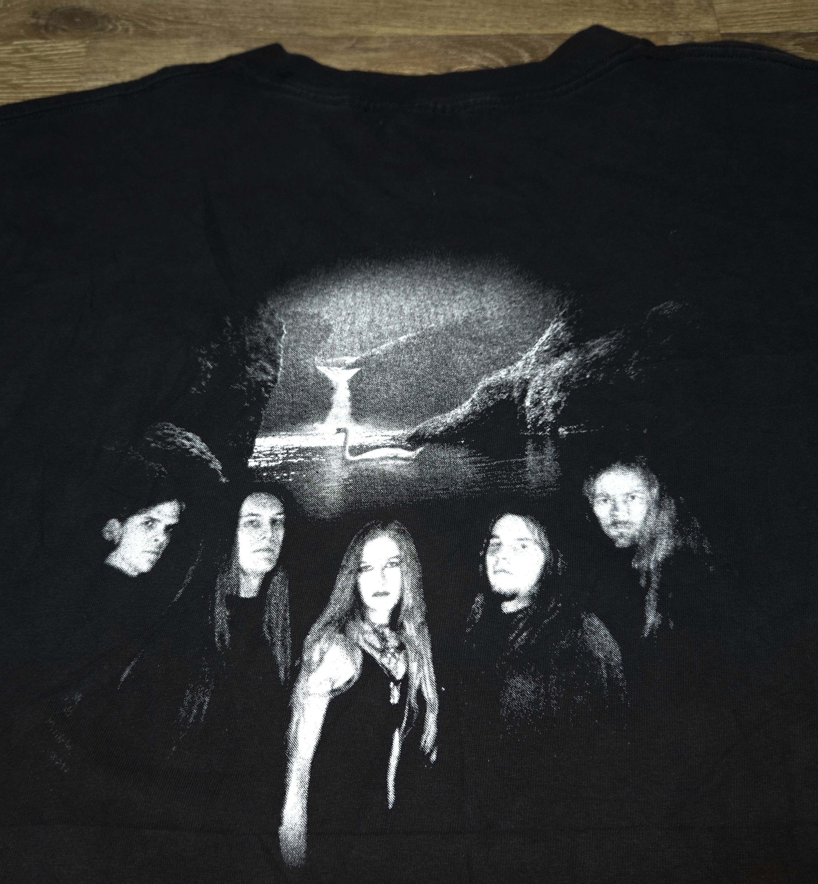 Band Tees Vintage RAIN FELL WITHIN Band OG 90s BELIEVE Album T Shirt Size US XL / EU 56 / 4 - 7 Thumbnail