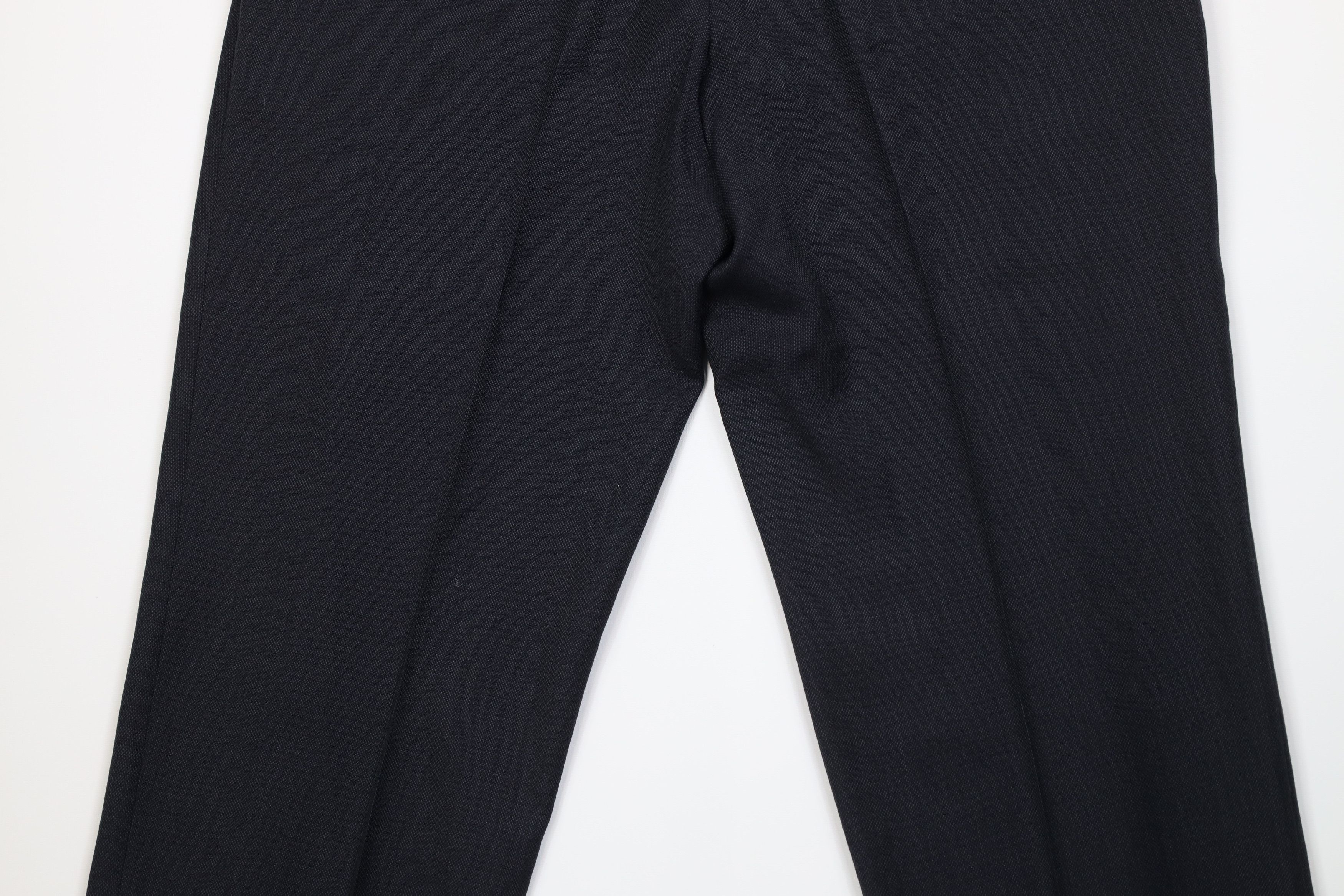 Vintage Vintage 70s Streetwear Knit Wide Leg Chino Pants Blue USA Size US 38 / EU 54 - 9 Thumbnail