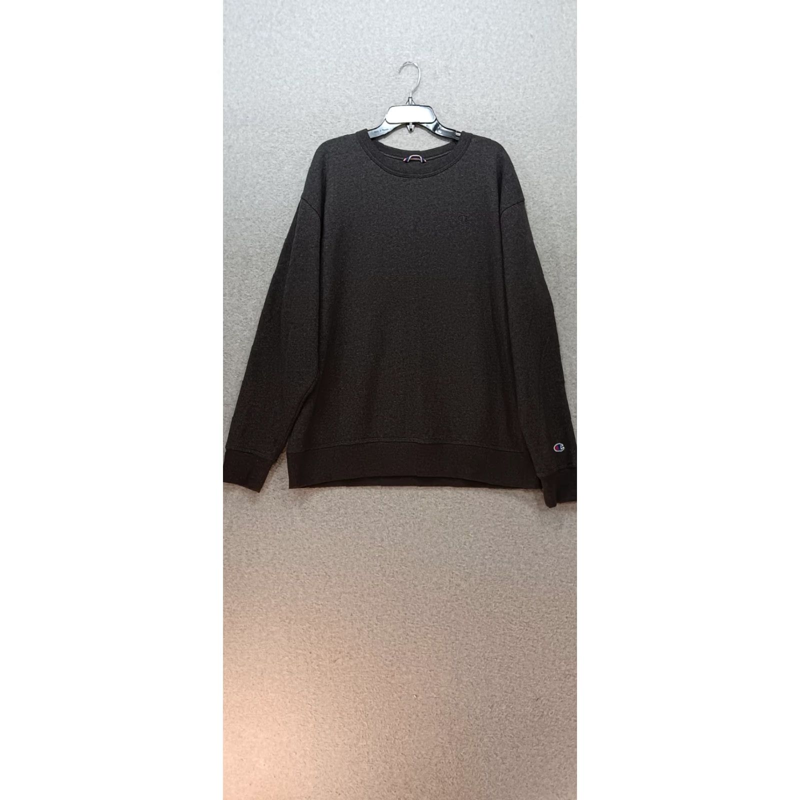 Champion Champion Sweatshirt Mens Size XL Black Fleece Pullover Crewneck Size US XL / EU 56 / 4 - 2 Thumbnail