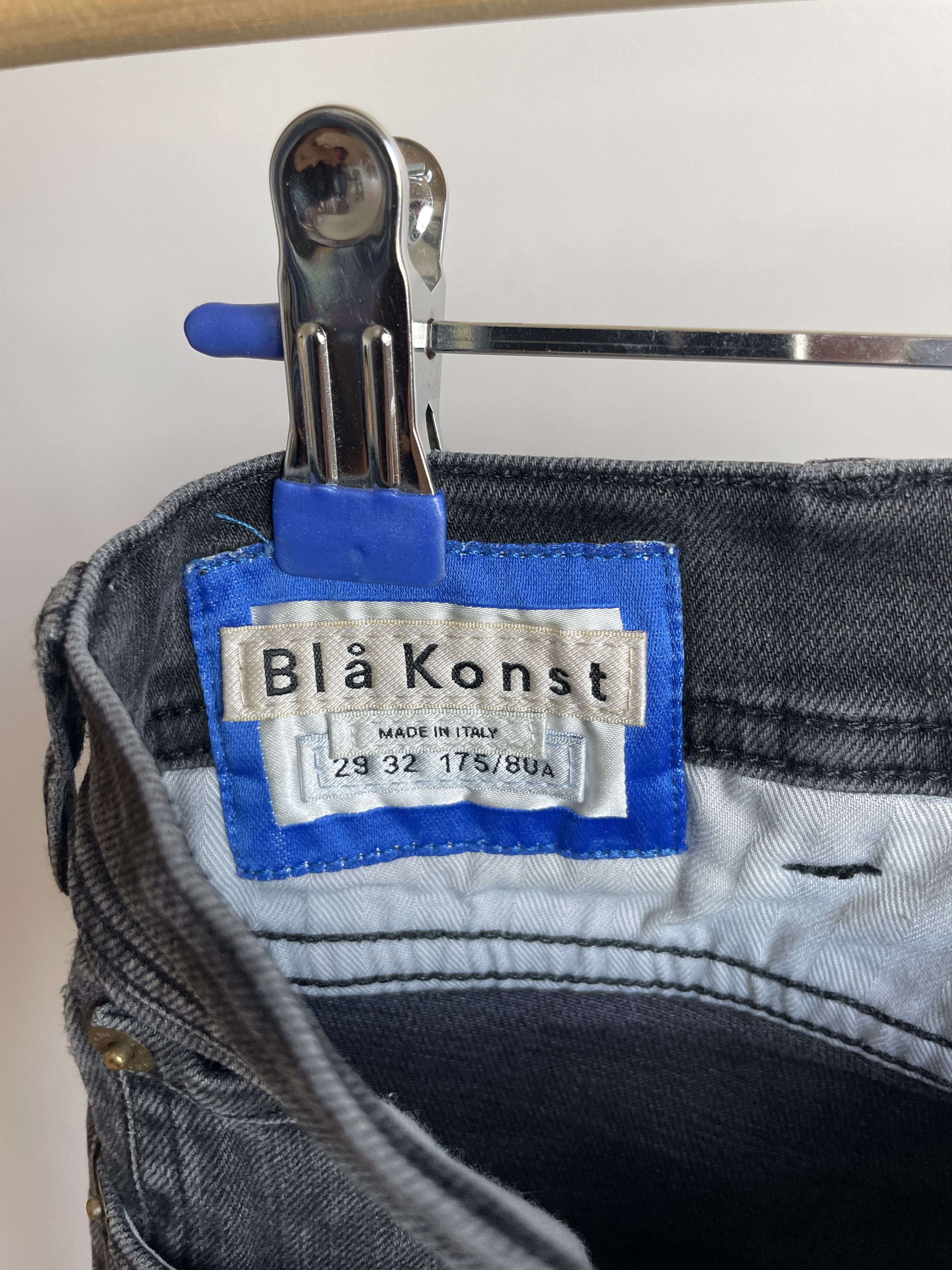 Acne Studios Acne Studios Bla Konst Womens North Used Black Skinny Denim Size 29" - 11 Thumbnail