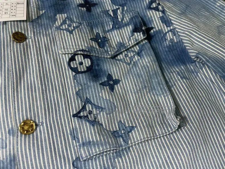 Louis Vuitton Louis Vuitton Denim Jacket Shirt. Size US XL / EU 56 / 4 - 4 Thumbnail