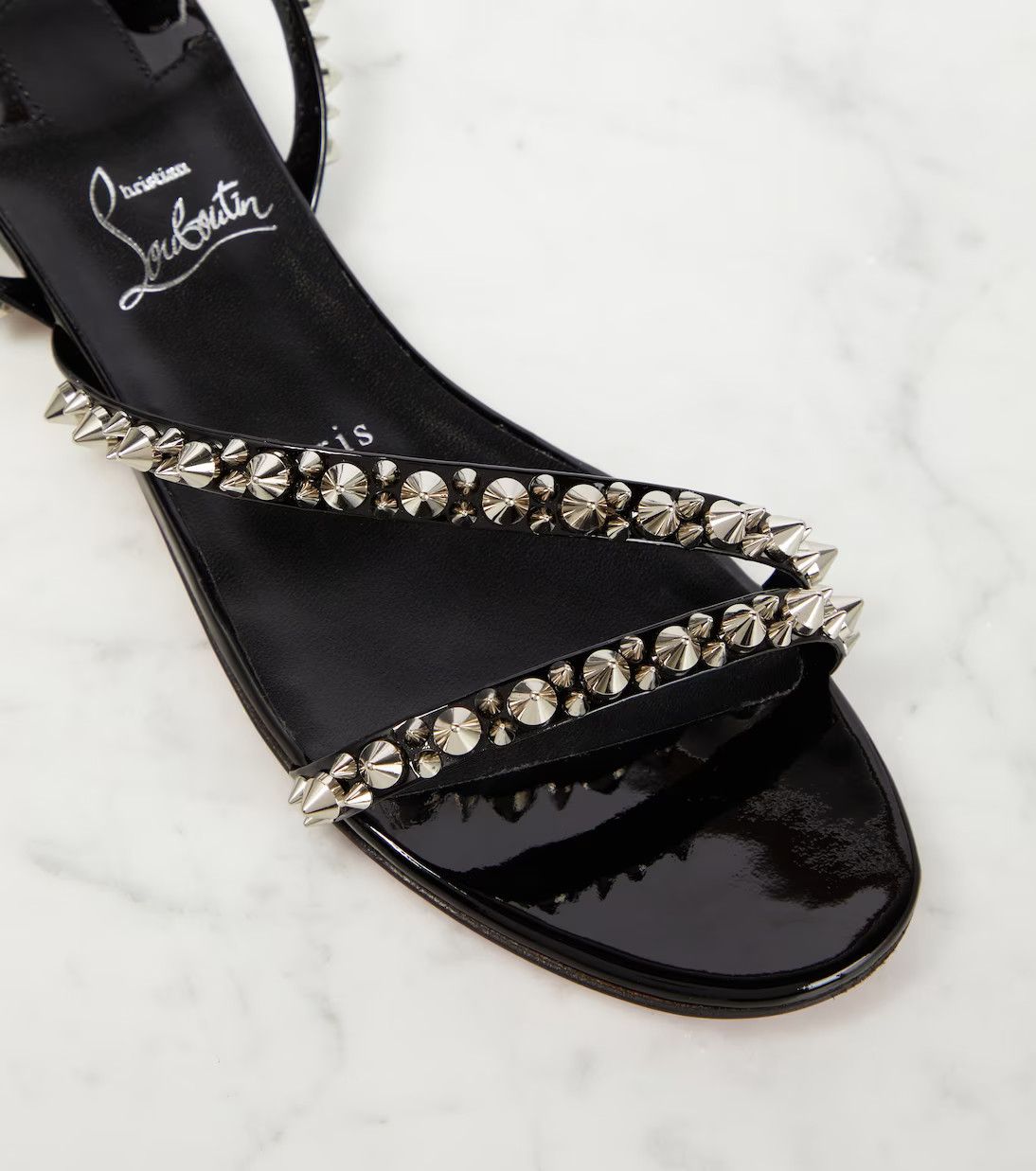 Christian Louboutin o1s1wg110924 Mafaldina Pumps in Black Size US 5 / IT 35 - 3 Thumbnail