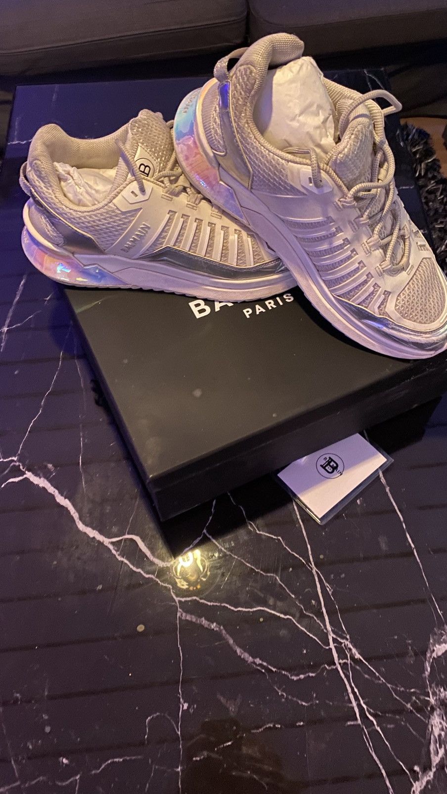 Balmain Balmain sneakers “Used” Size US 11 / EU 44 - 3 Thumbnail
