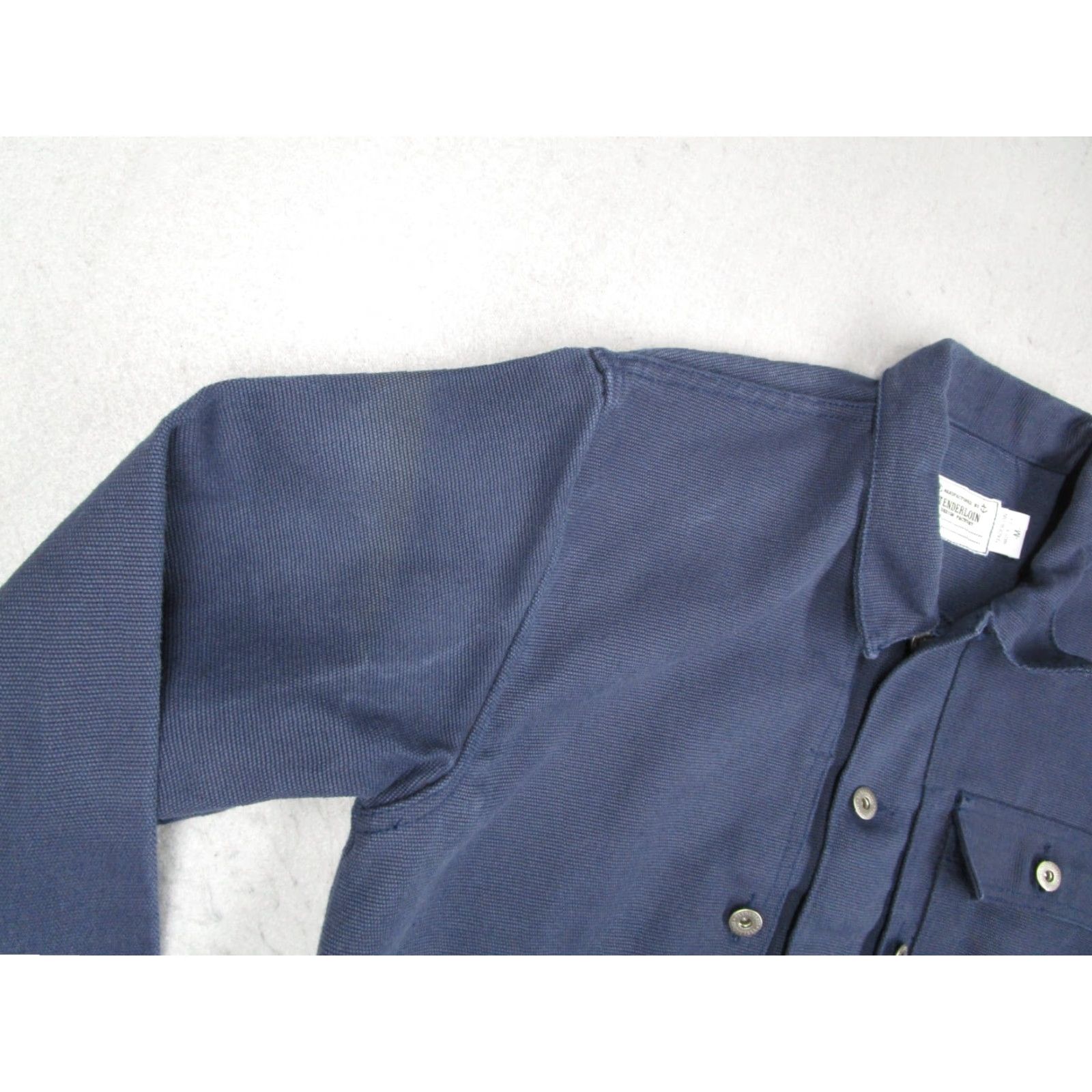 Tenderloin VINTAGE Tenderloin Jacket Mens Medium Navy Blue Chore Workwear Military Made in USA Size US M / EU 48-50 / 2 - 4 Thumbnail