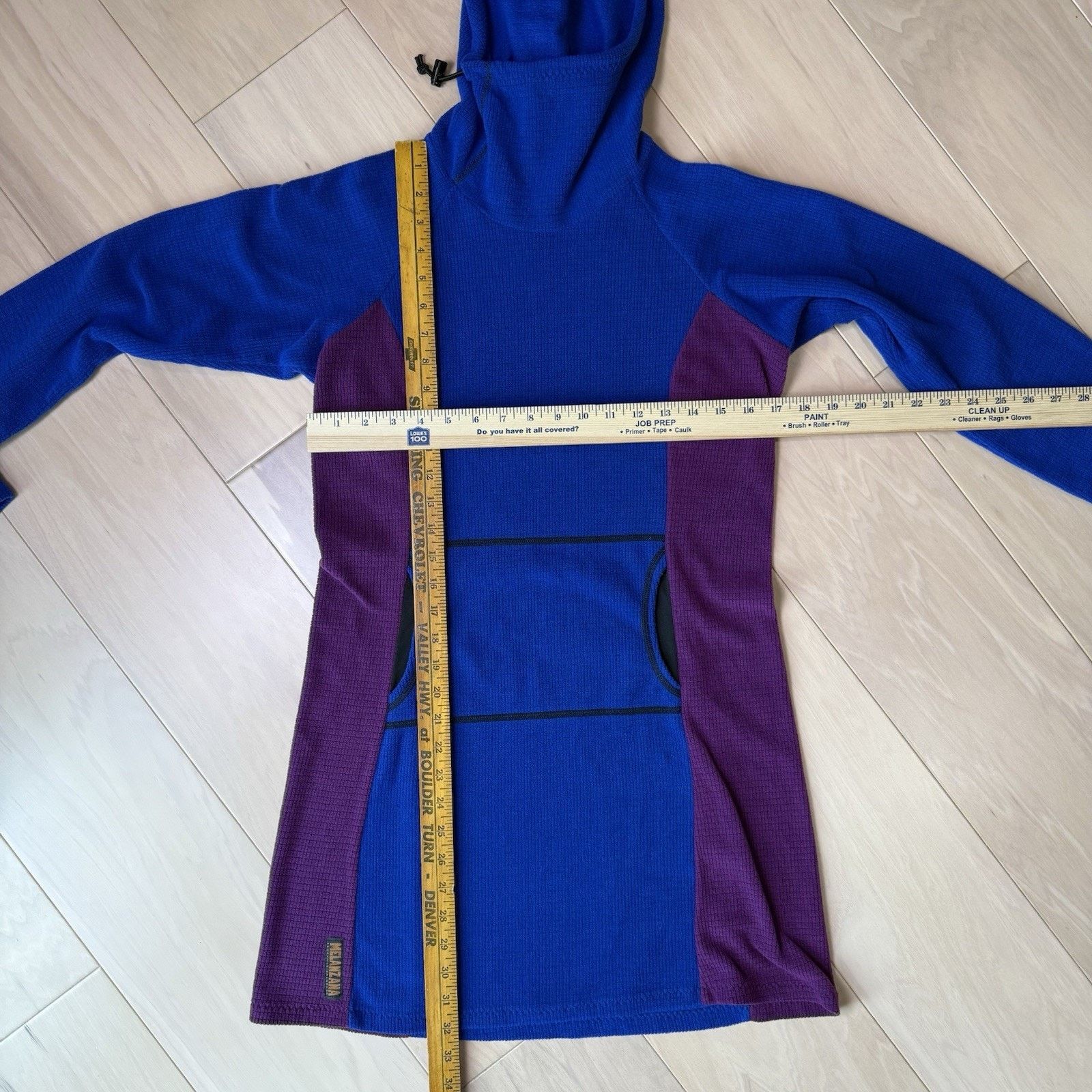 Melanzana Melanzana Micro Grid Hoodie Dress Women's Medium Size M / US 6-8 / IT 42-44 - 2 Thumbnail