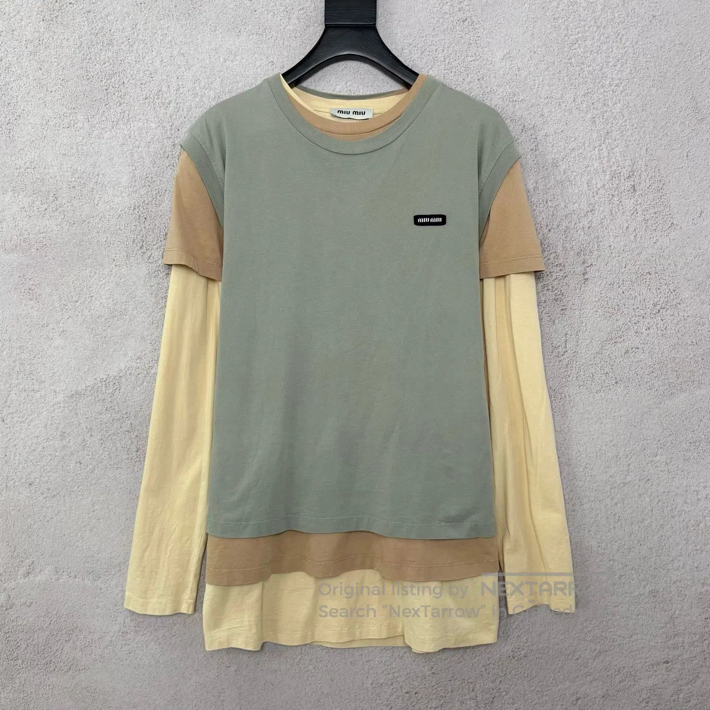 Miu Miu Miu Miu Three-in-one casual long-sleeved garment Size S / US 4 / IT 40 - 1 Thumbnail