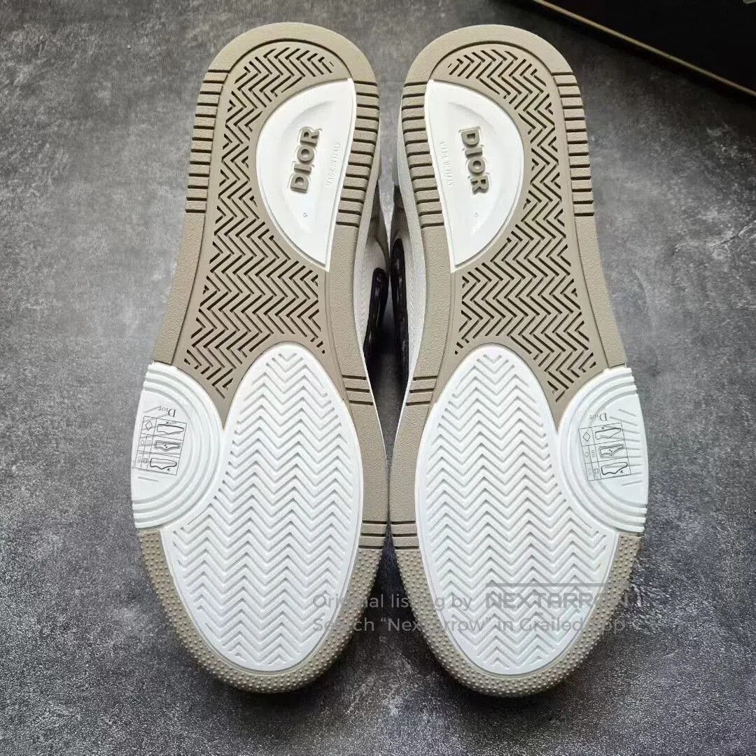 Dior dior b57 white brown sneakers. Size US 7.5 / EU 40-41 - 9 Thumbnail