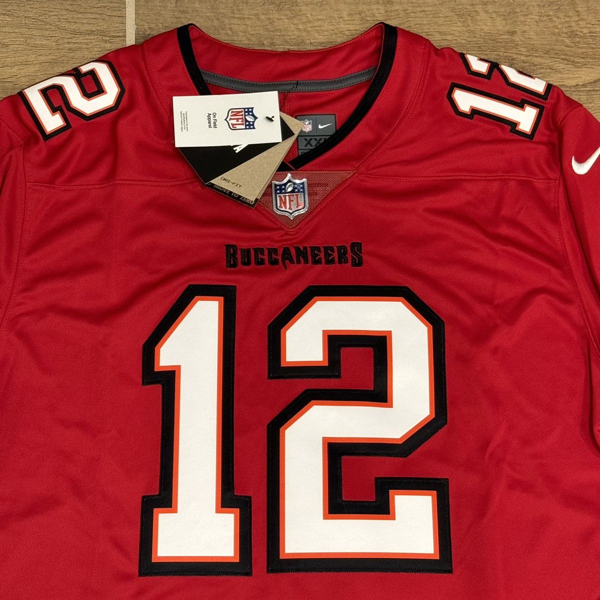 NFL × Nike Tom Brady Nike Tampa Bay Buccaneers On Field NFL Jersey Size US XXL / EU 58 / 5 - 3 Thumbnail