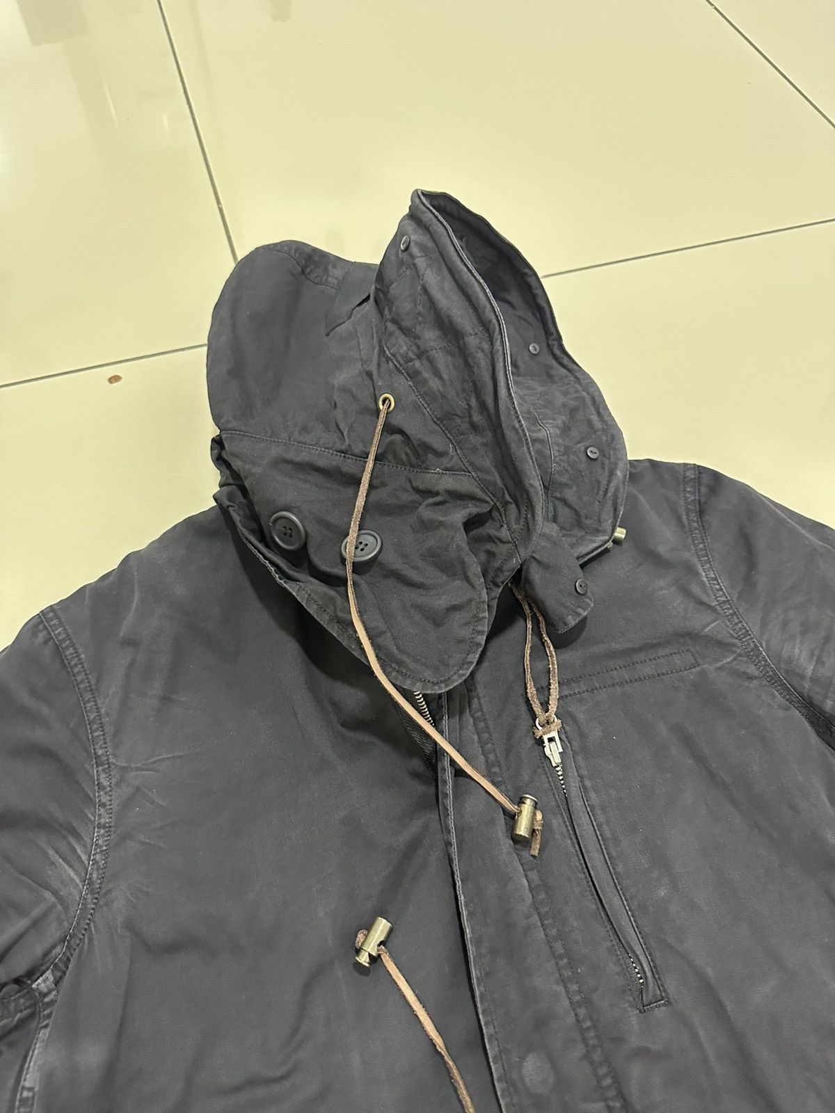 Le Grande Bleu (L.G.B.) Japanesse Brand G.O.A Bono Jacket Fishtail Parka Parachute Size US M / EU 48-50 / 2 - 11 Thumbnail