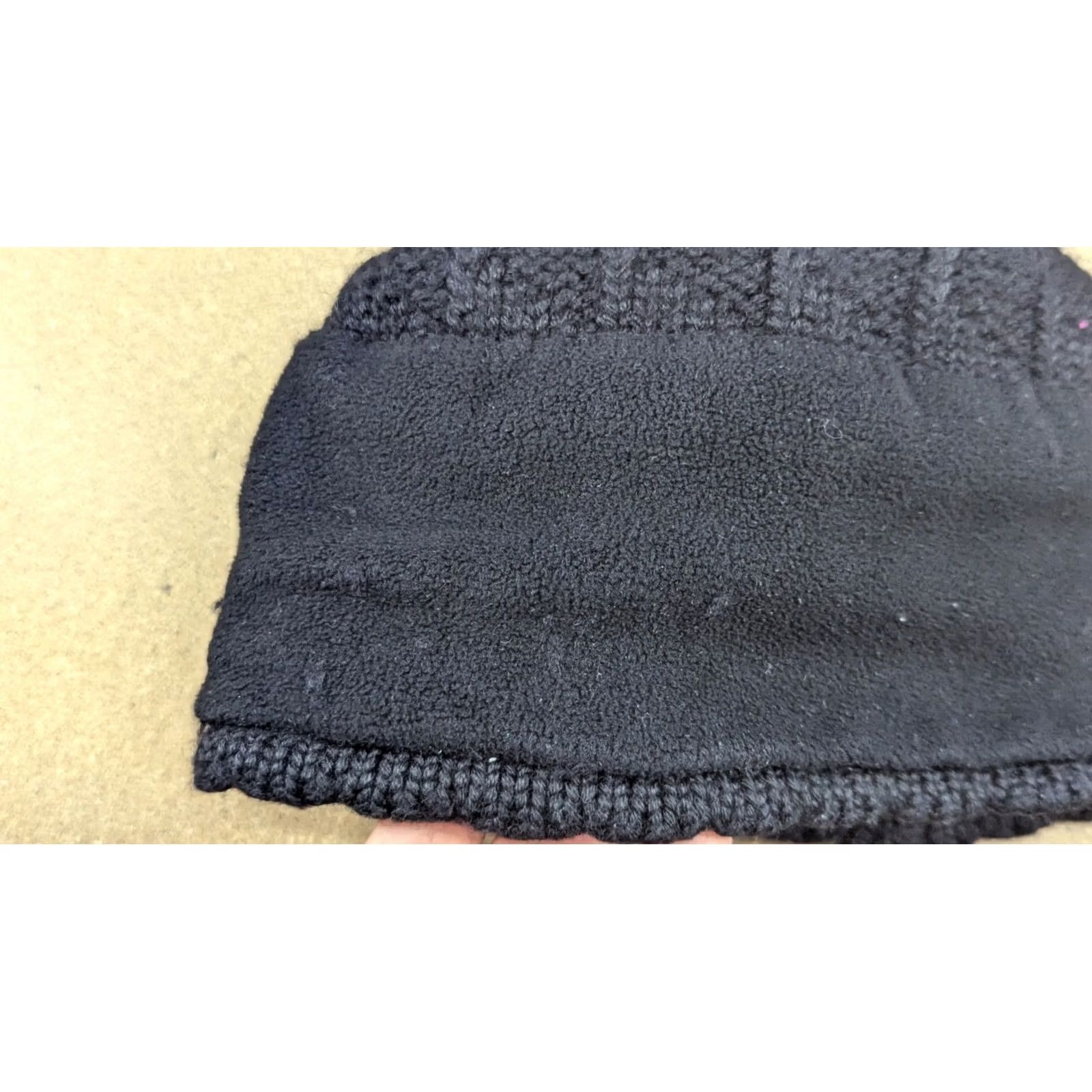 Vintage Eisbar Womens Beanie Hat Size M-L Wool Blend Lined Pom Pom Thermal Size ONE SIZE - 6 Thumbnail