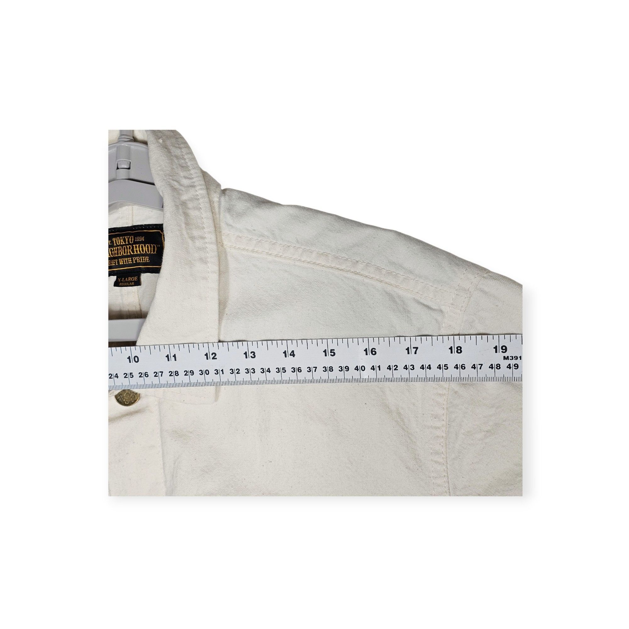 Neighborhood Tokyo 1994 White Coveralls Size US 44 / EU 60 - 4 Thumbnail