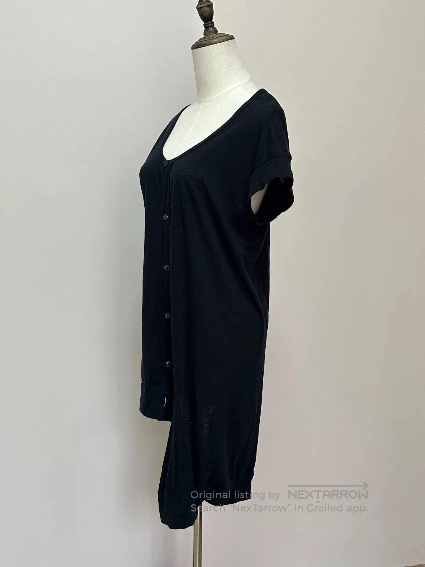 Yohji Yamamoto Yohji Yamamoto Y's Blue Irregular Hem Cardigan. Size M / US 6-8 / IT 42-44 - 5 Thumbnail