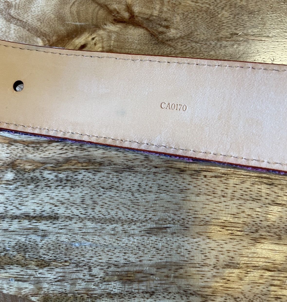 Louis Vuitton Lv monogram belt from 2010 Size ONE SIZE - 21 Thumbnail