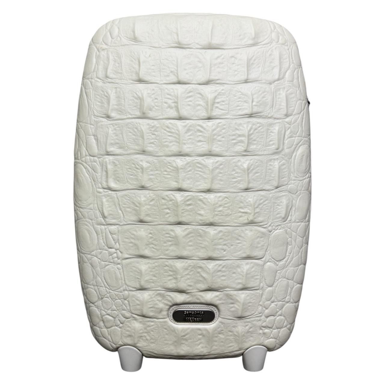 Alexander McQueen Alexander McQueen samsonite crocodile suitcase white Size ONE SIZE - 1 Thumbnail