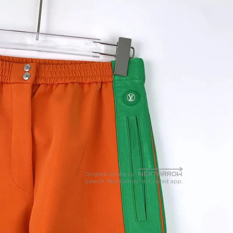 Louis Vuitton Louis Vuitton XXS Red Casual Pants . Size 22" - 3 Thumbnail