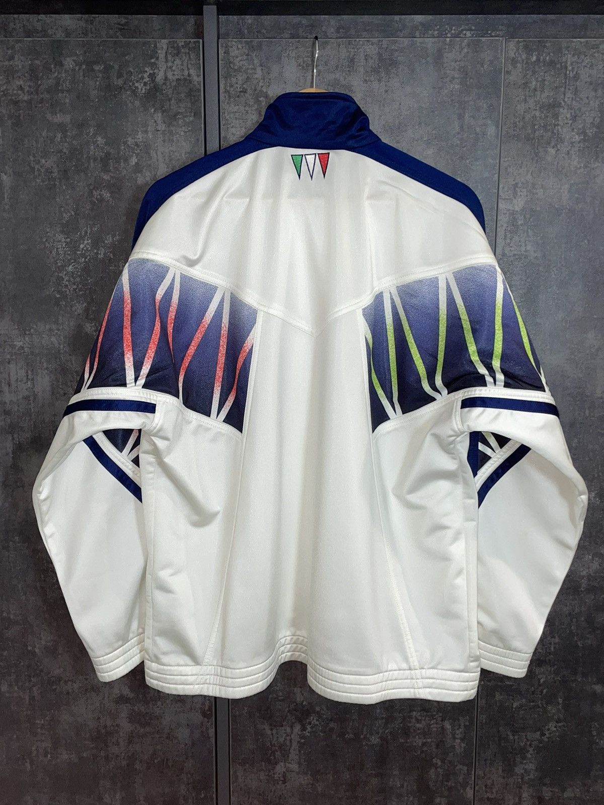 Vintage Crazy Vintage 1994 Diadora Italy Zip Track Jacket Rare Y3 Size US XL / EU 56 / 4 - 11 Thumbnail