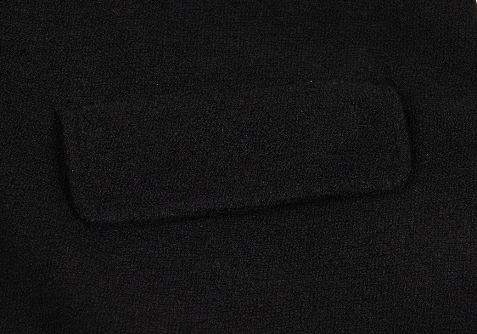 Yohji Yamamoto Yohji Yamamoto Wool Pile Asymmetrical Mantle Jacket Size US L / EU 52-54 / 3 - 11 Thumbnail