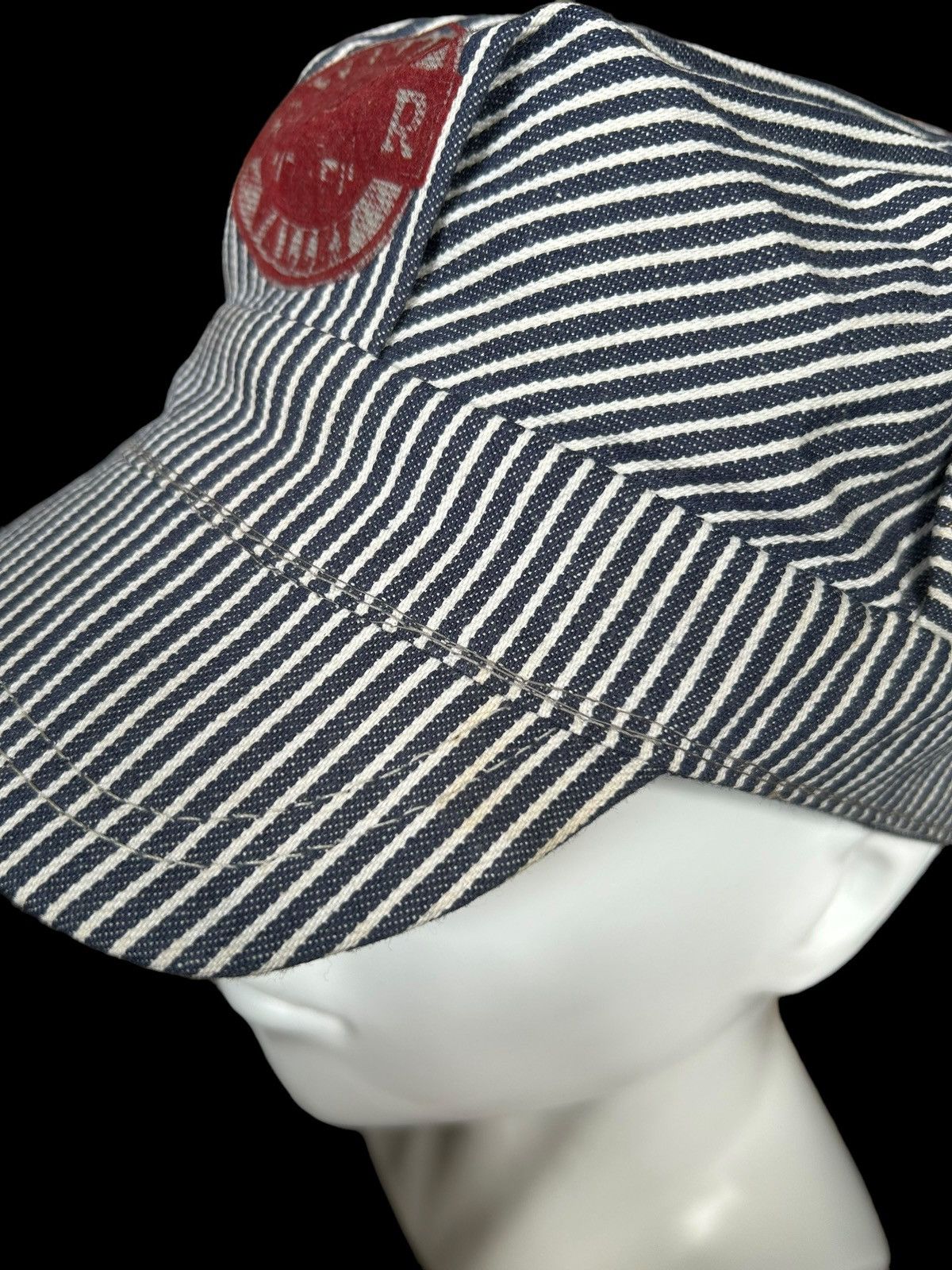 Japanese Brand × Kapital × Vintage HICKORY HAT VINTAGE RAILROAD OFFICER DESIGN Size ONE SIZE - 8 Thumbnail