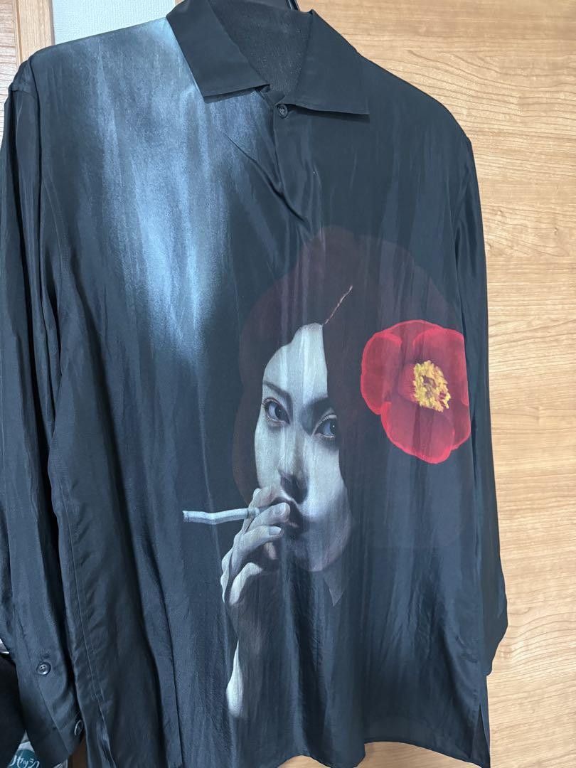 Yohji Yamamoto POUR HOMME 18ss Uchida Suzume silk shirts HW-B35-421 Size US M / EU 48-50 / 2 - 1 Thumbnail