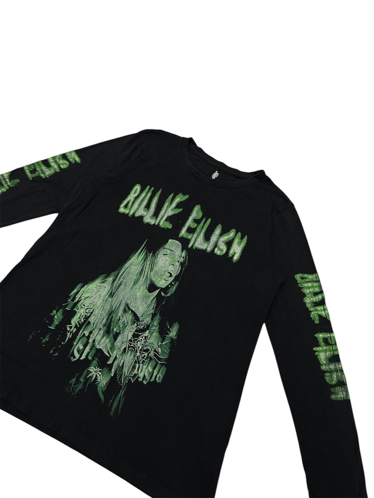 Band Tees Billie Eilish Lash Music Long Sleeve Tee Size US L / EU 52-54 / 3 - 2 Thumbnail