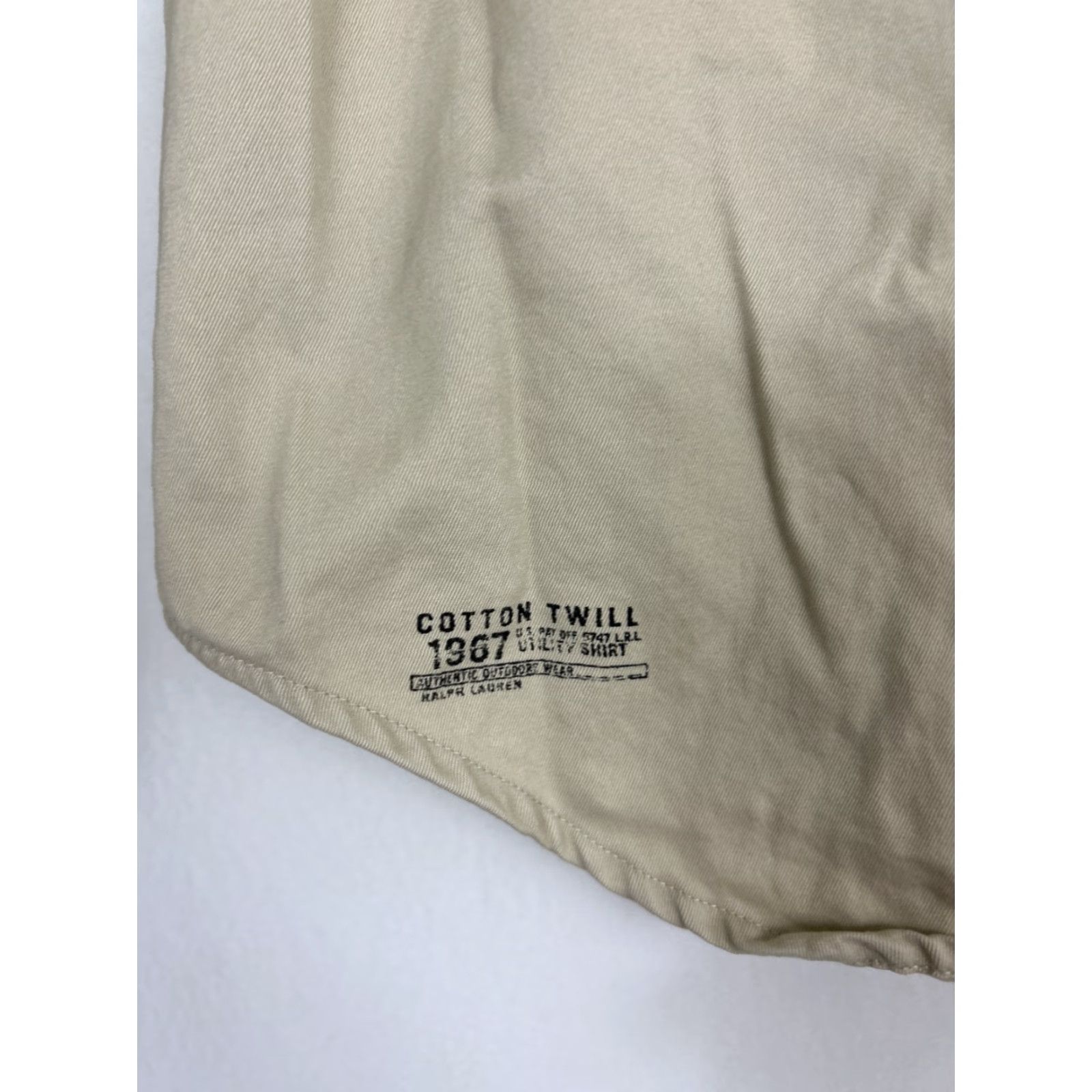 Ralph Lauren Lauren Ralph Lauren Utility Shirt Womens Medium Petite PP Cotton Twill 1967 Size XXS / US 00 / IT 34 - 6 Thumbnail