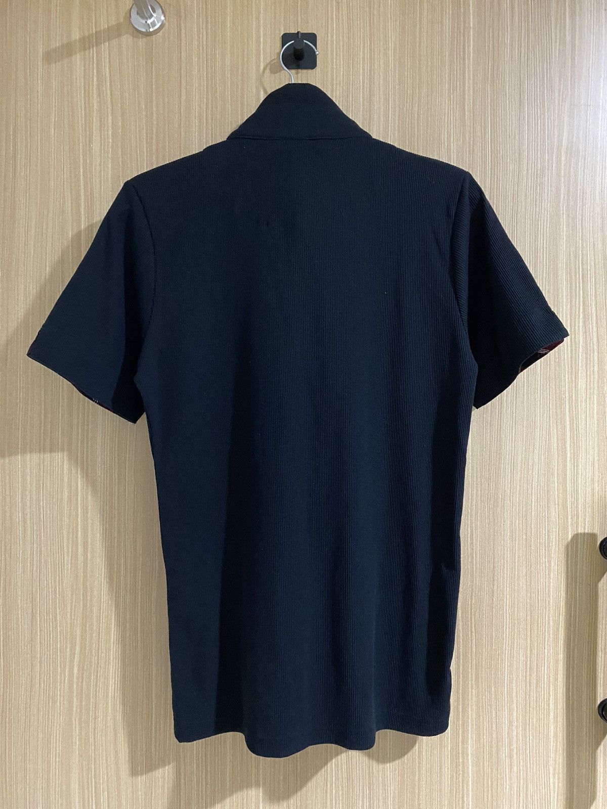 If Six Was Nine Y2k mind games double collar punk poem half zip polo shirt Size US L / EU 52-54 / 3 - 7 Thumbnail