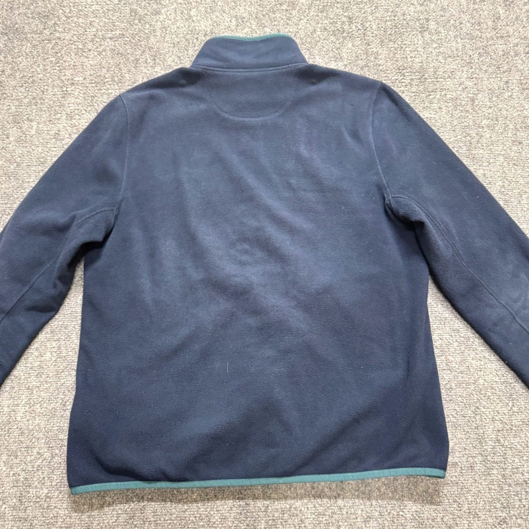 Brooks Brothers Brooks Brothers Contrast Polar Fleece Polyester Full Zip Jacket Navy Mens M Size US M / EU 48-50 / 2 - 6 Thumbnail