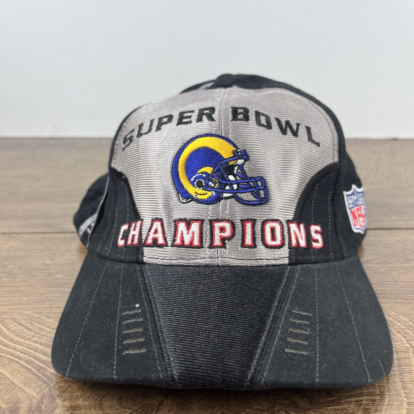 Other St. Louis Rams Hat Super Bowl Champions Gray Hat Adjustable Size ONE SIZE - 2 Thumbnail