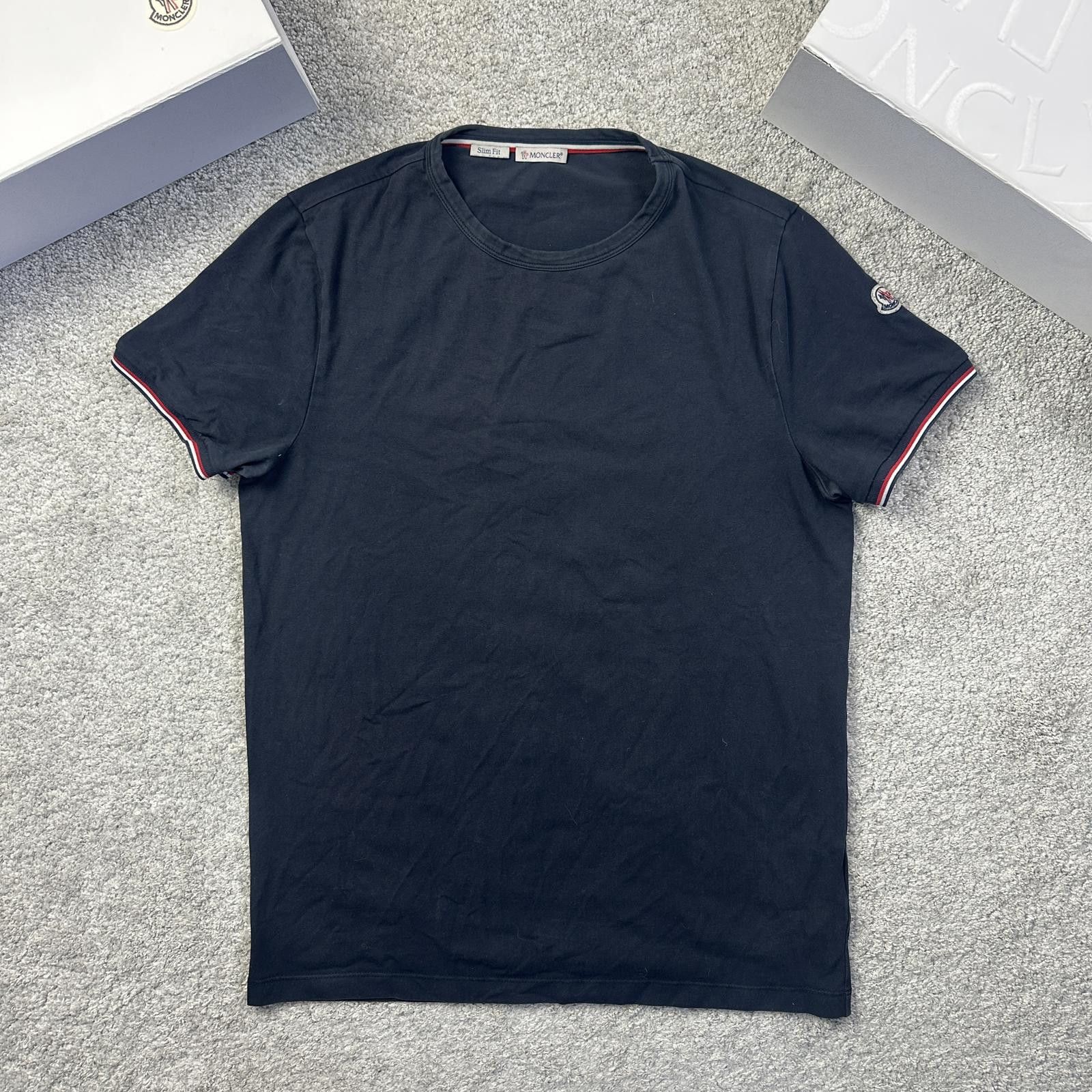 Moncler Moncler T-Shirt - Size L (Fits M) Size US M / EU 48-50 / 2 - 1 Thumbnail