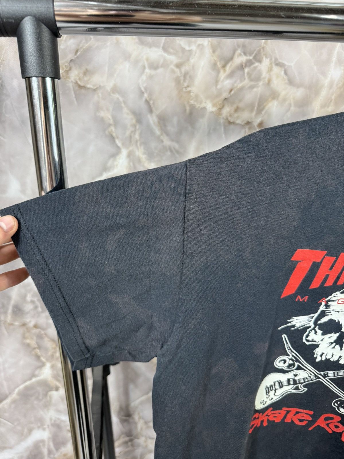 Thrasher Vintage Trasher Fade Distressed Sk8 Tee Size US M / EU 48-50 / 2 - 7 Thumbnail