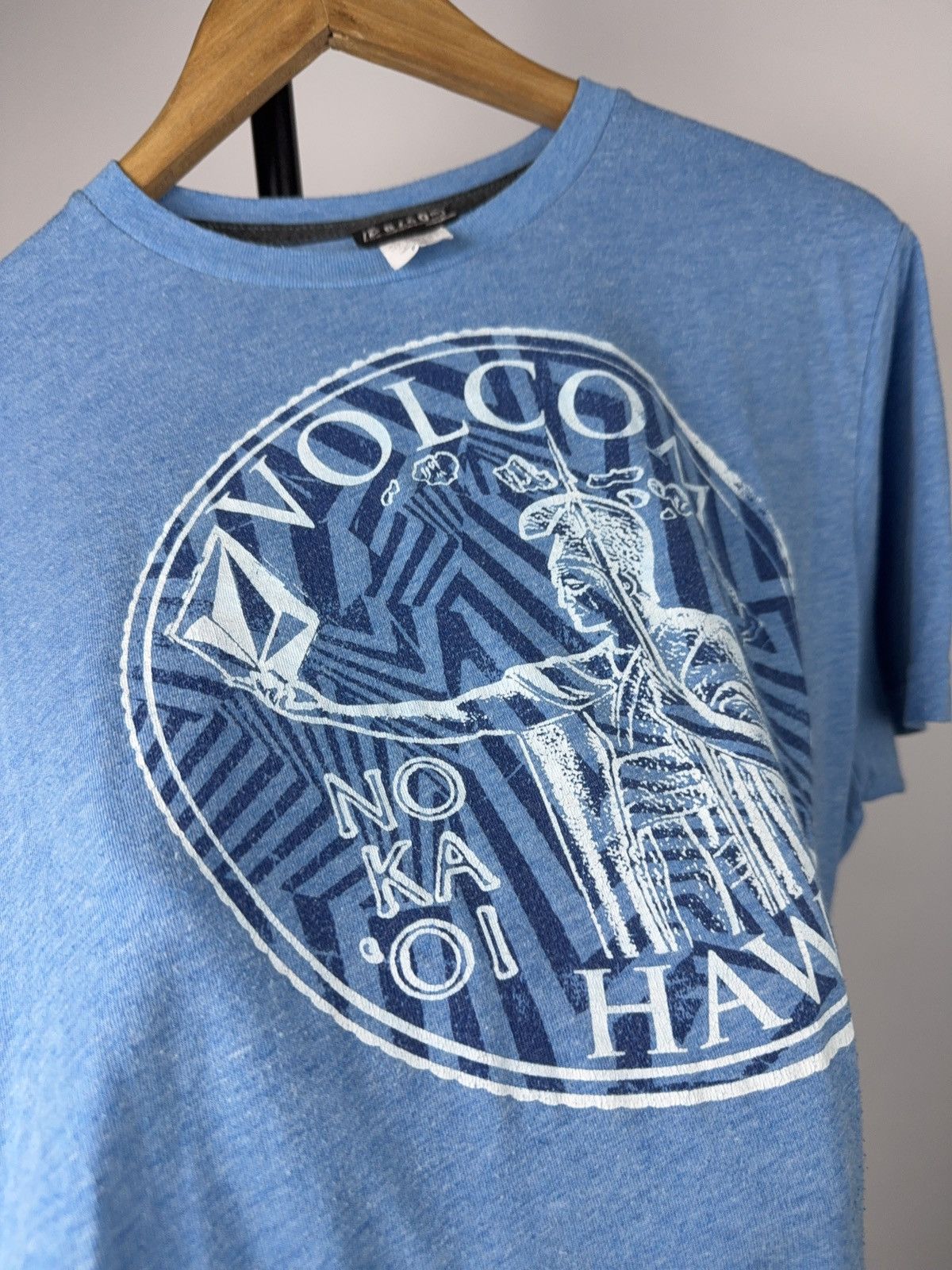 Volcom Volcom 90s Surf Honolulu USA Hawaii Graphic T-Shirt Blue Size US M / EU 48-50 / 2 - 11 Thumbnail