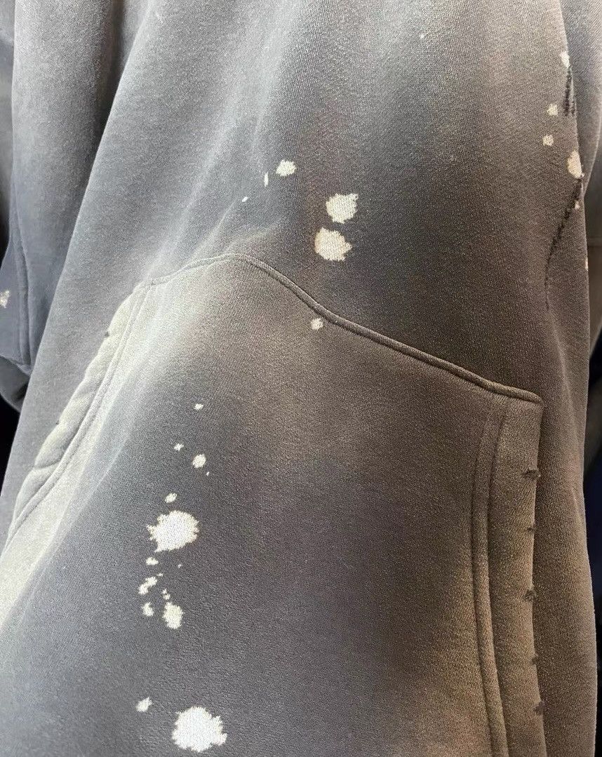 Japanese Brand × Vintage Retro punk paint splatter distressed faded hoodie Size US L / EU 52-54 / 3 - 6 Thumbnail