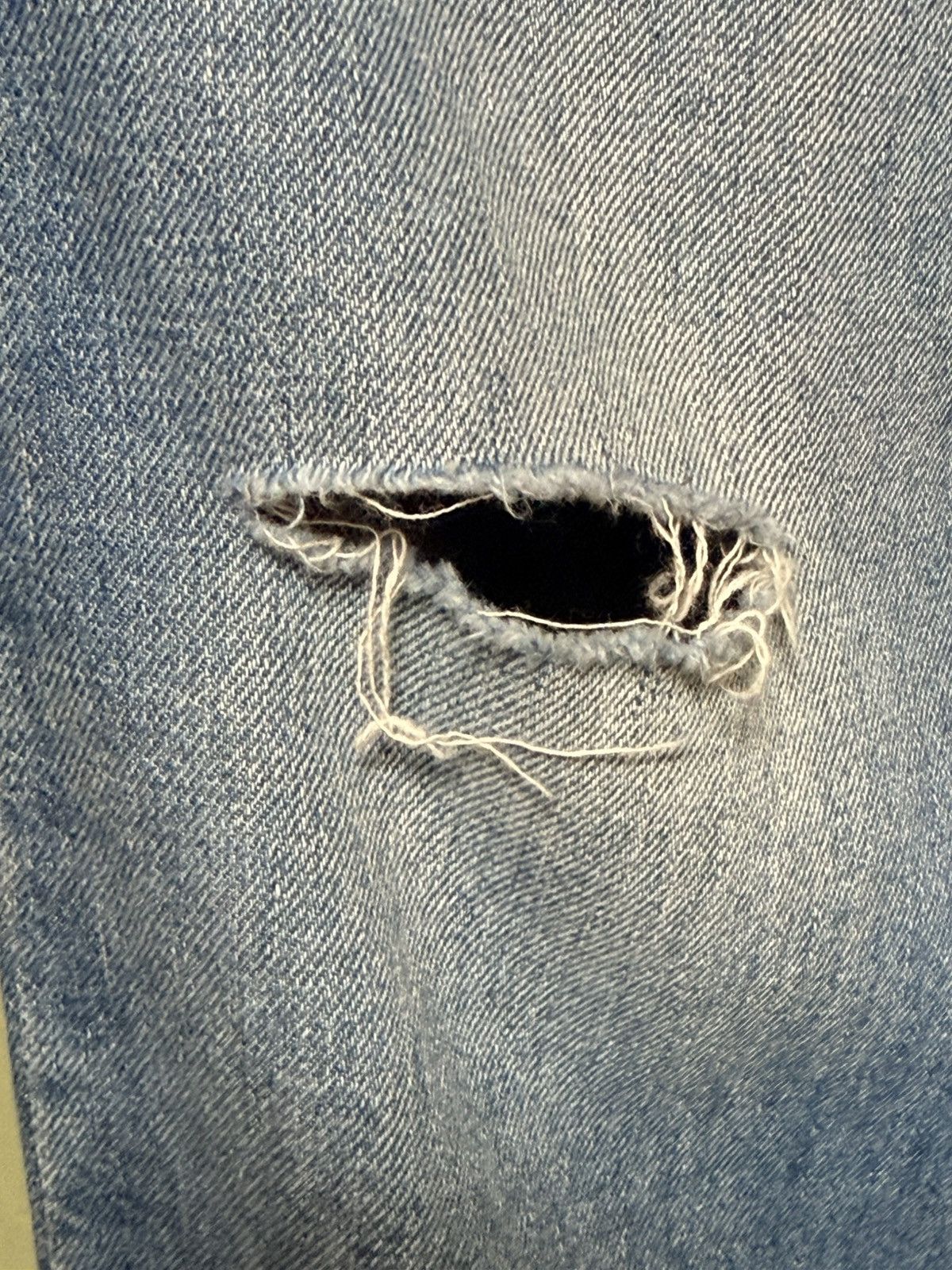 Loewe Loewe Distressed Butt Jeans Size US 32 / EU 48 - 8 Thumbnail